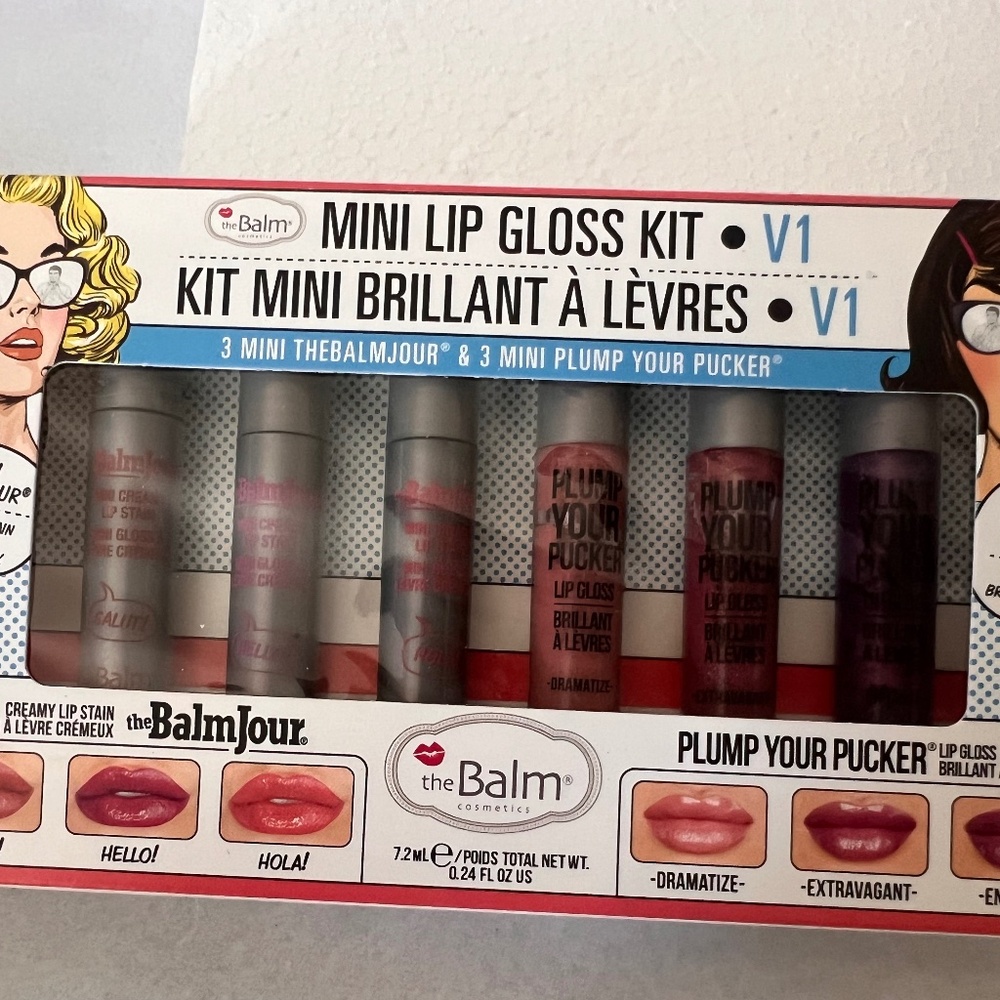 The Balm Mini Lip Gloss Kit V1